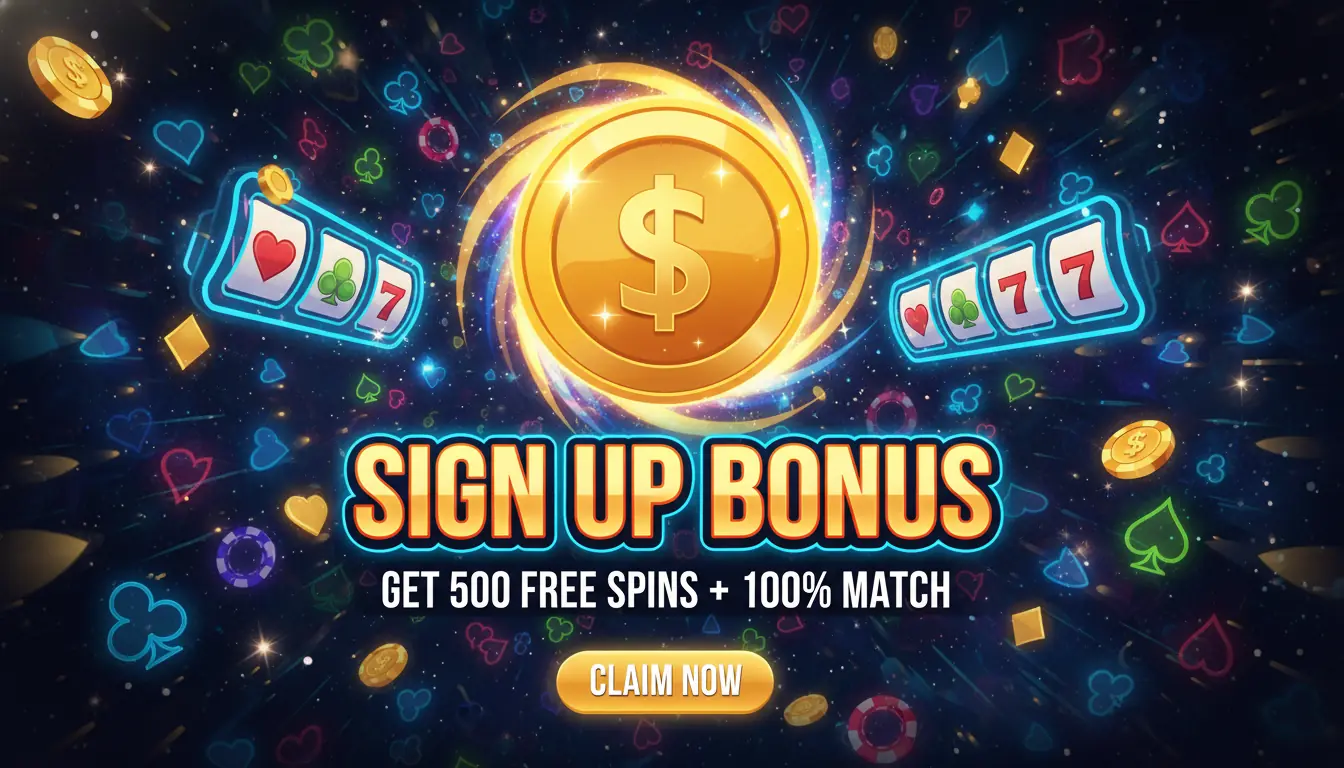 All Jackpots sign up bonus