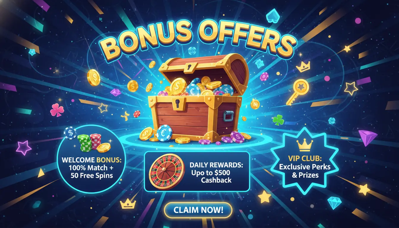 All Jackpots casino bonus offers