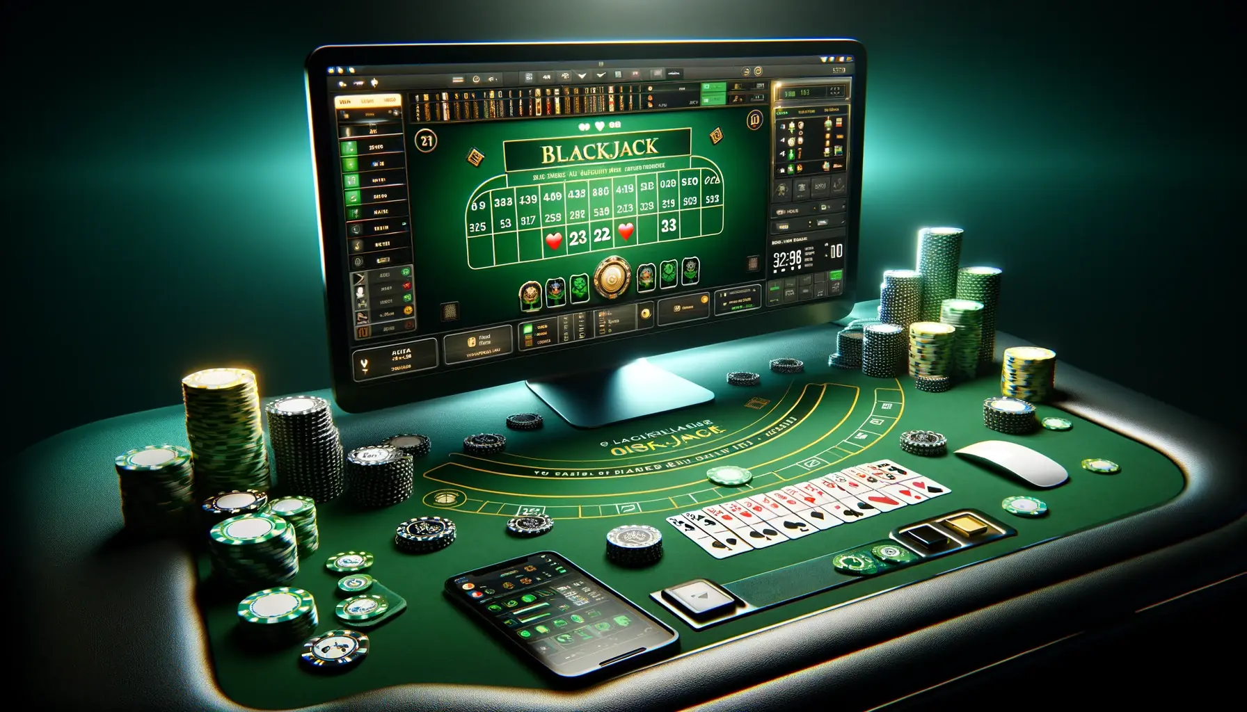 All Jackpots blackjack game